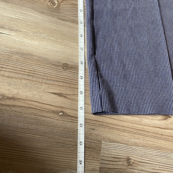 Lane Bryant The Allie Bootcut Pant Blue w/ tiny dot pattern Women’s Plus 22 NWT - Picture 7 of 12